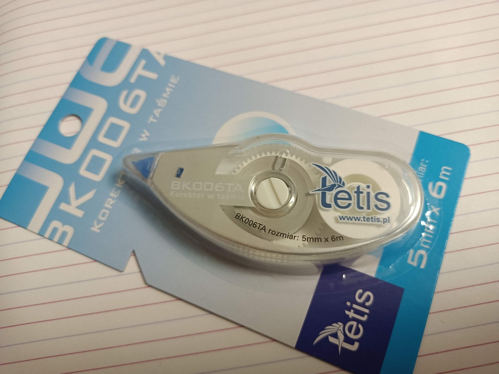 Tetis BK006-TA korektor - porównanie