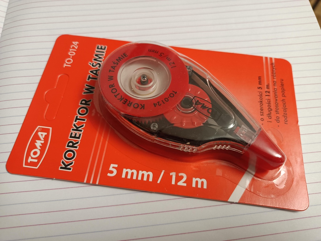toma TO-0124 - porównanie korektorów