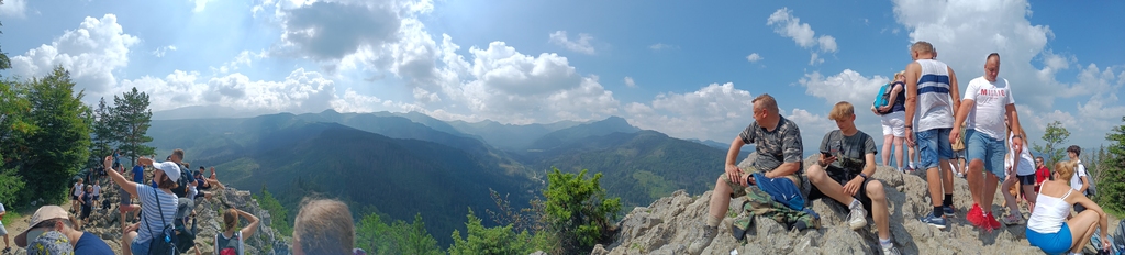 Na Nosal z dzieckiem - szczyt