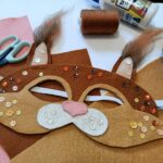 maska wiewiórki - darmowy szablon